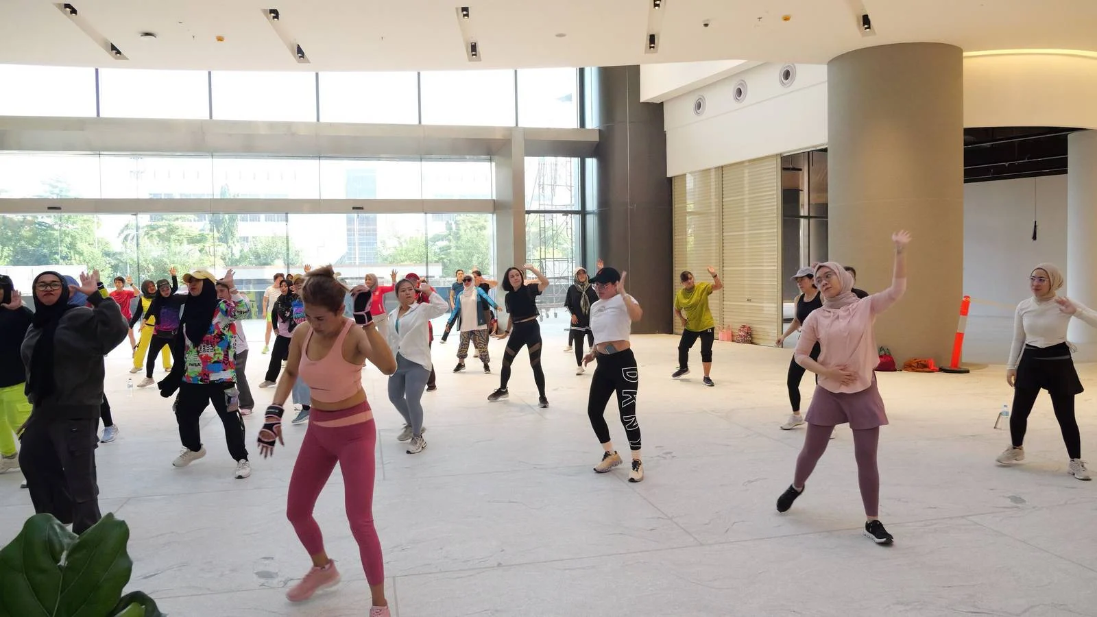 Keseruan Zumba di K Mall at Menara Jakarta - K Mall