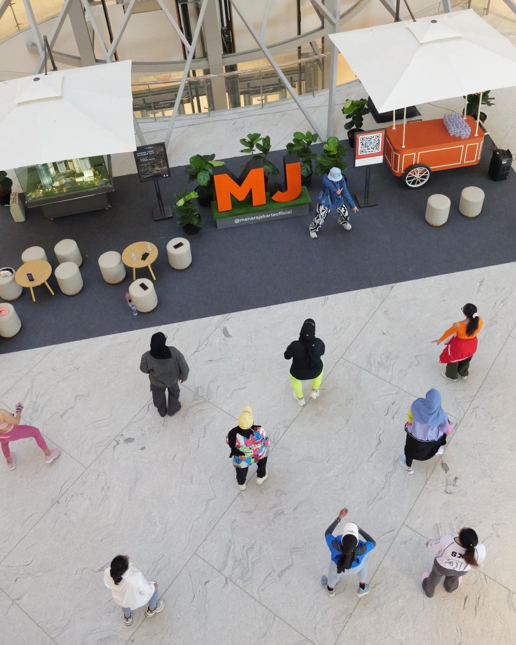 Keseruan Zumba di K Mall at Menara Jakarta - K Mall