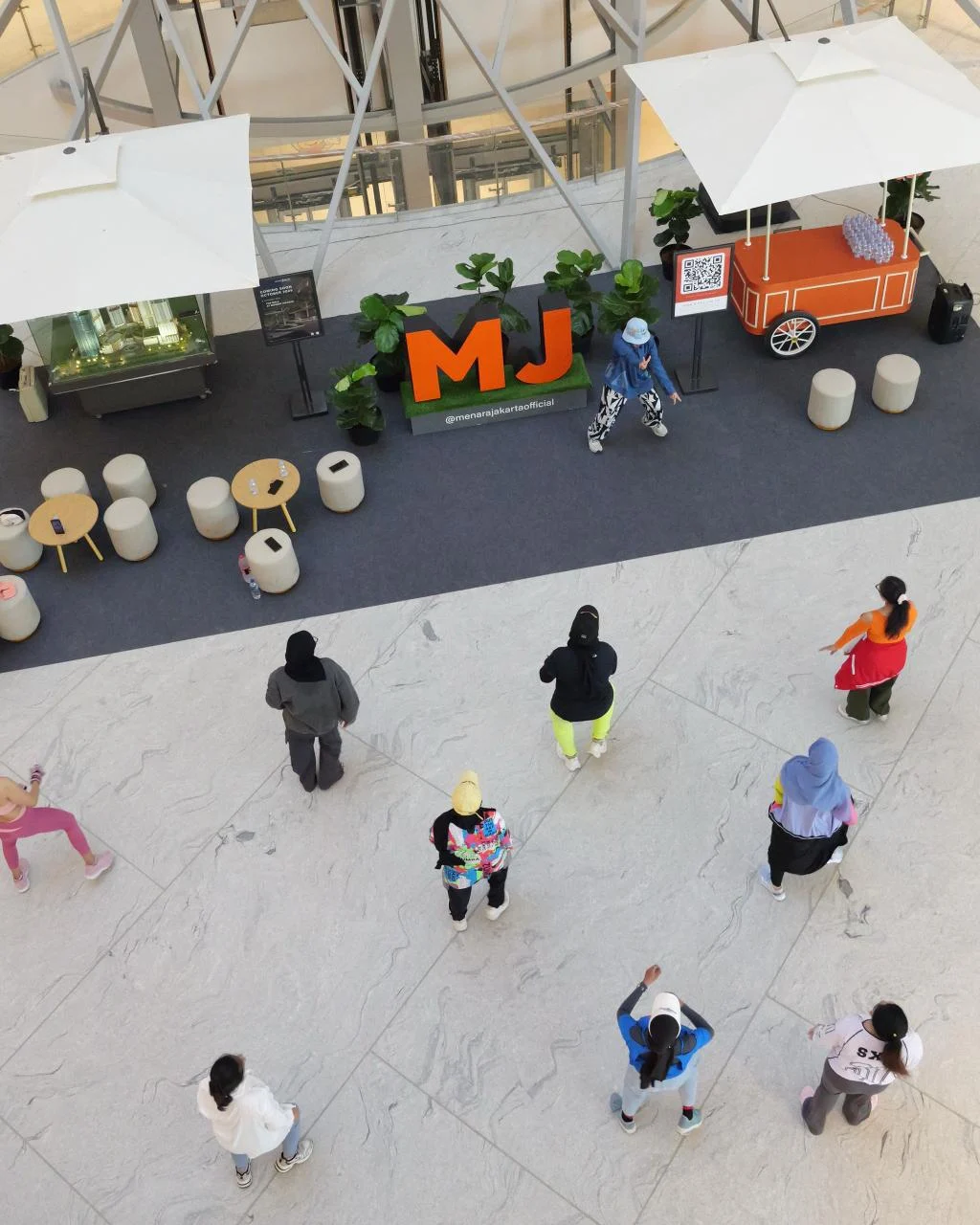 Keseruan Zumba di K Mall at Menara Jakarta - K Mall
