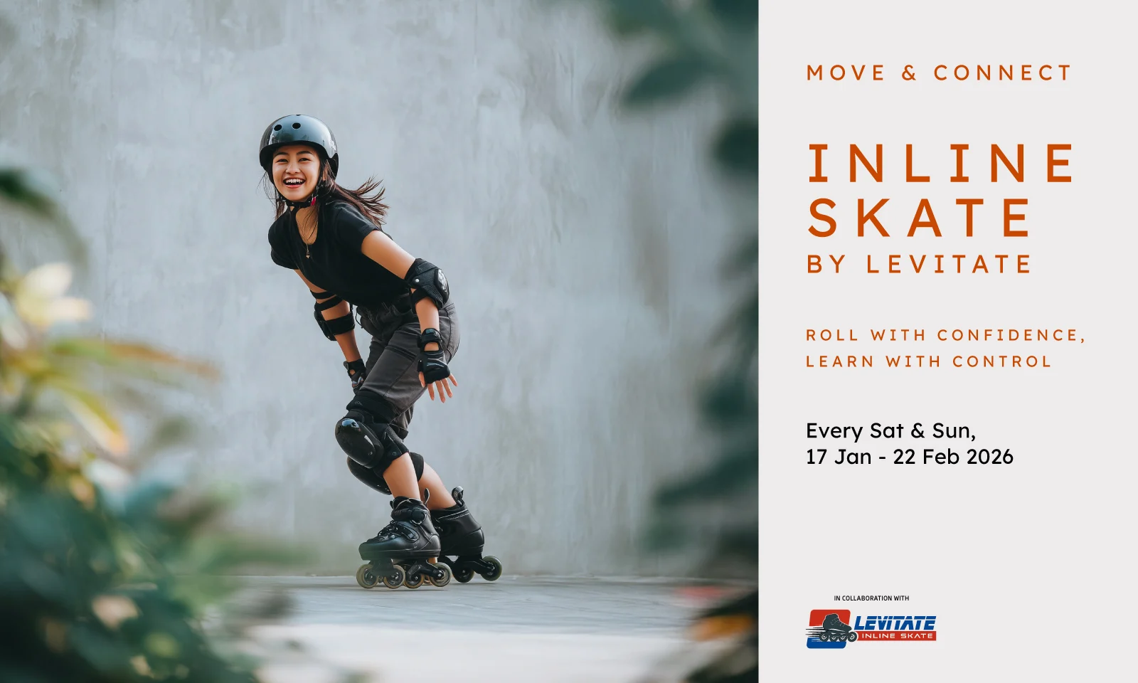 Levitate Inline Skate Class - K Mall