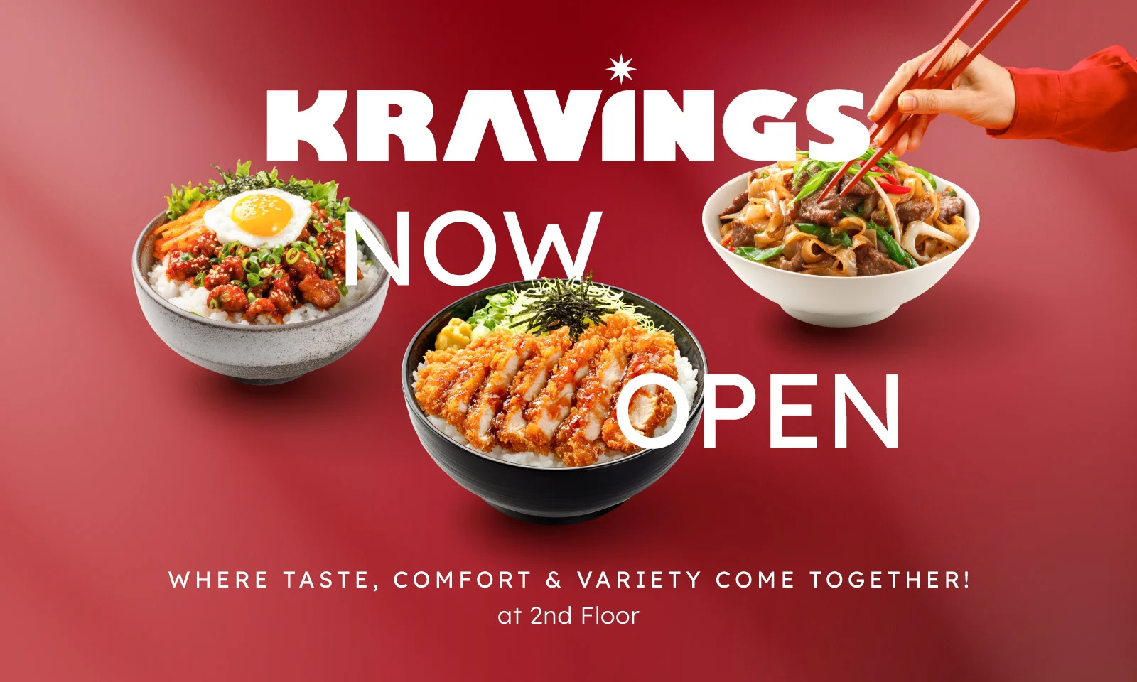NOW OPEN: KRAVINGS - K Mall