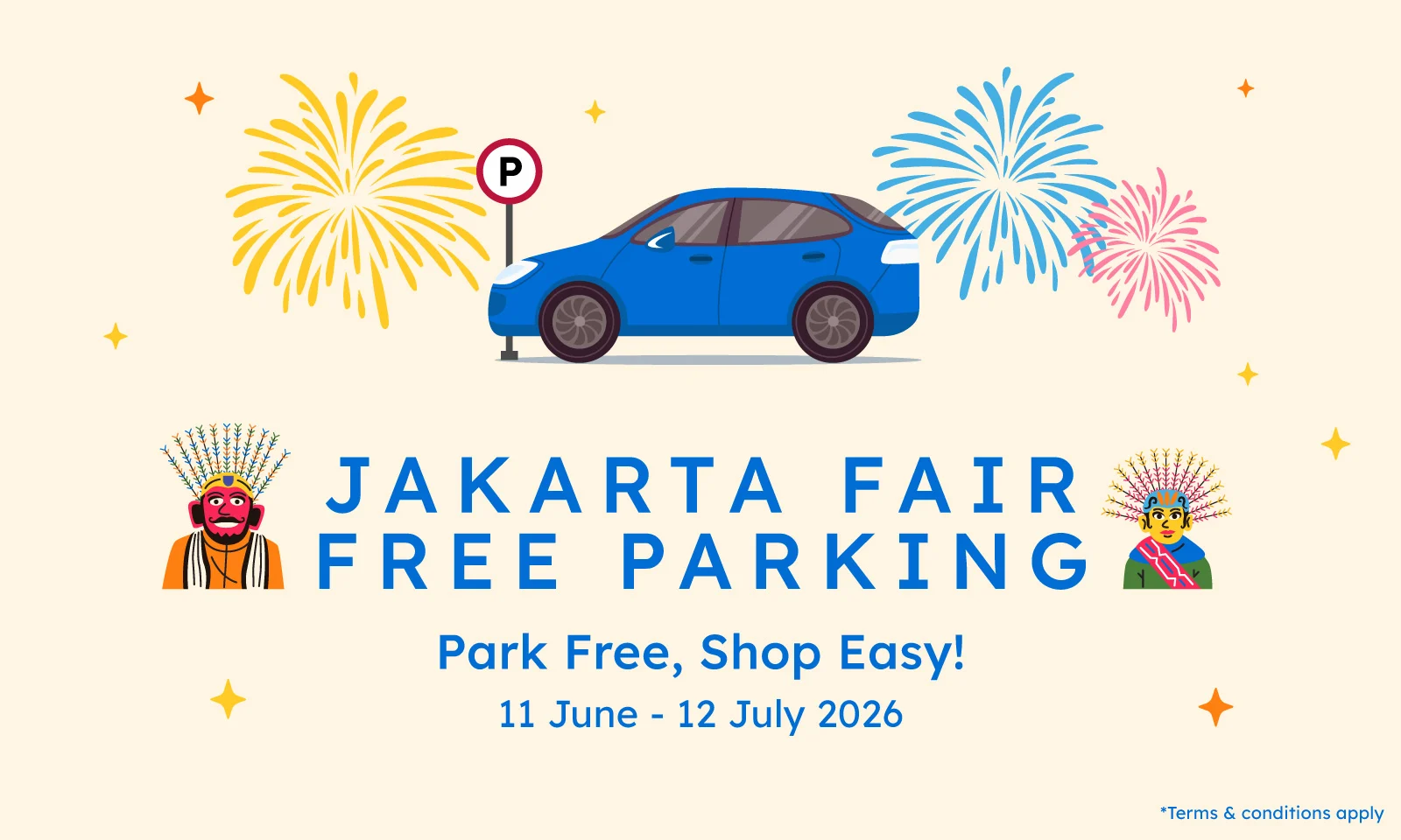 JAKARTA FAIR FREE PARKING - K Mall